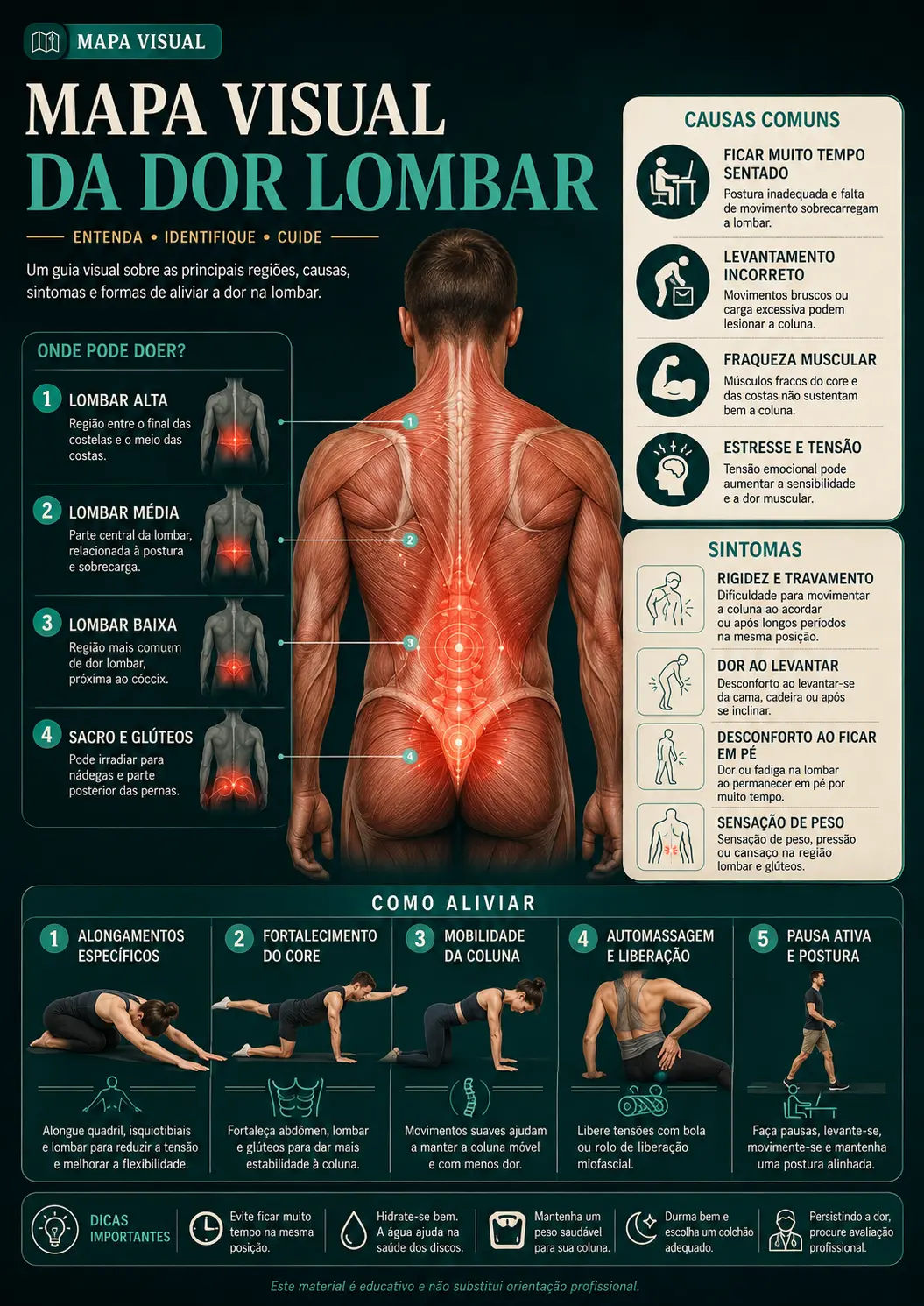 Mapa Visual da Dor Lombar