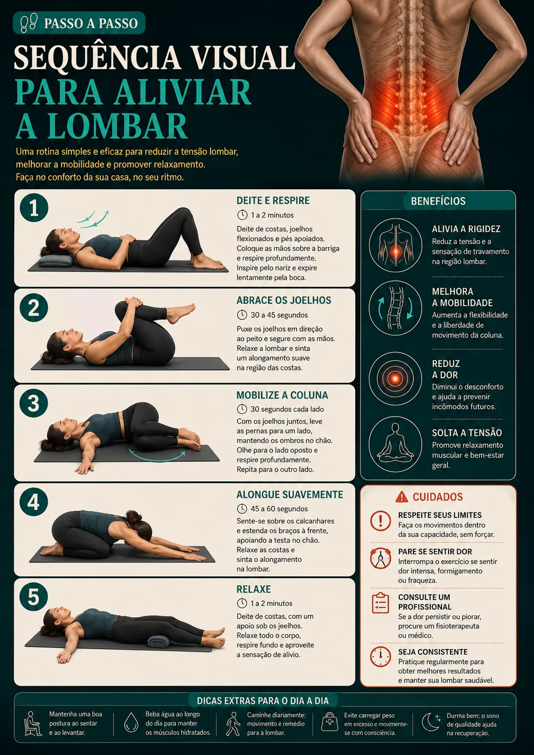 Sequência Visual para Lombar